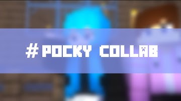 #PockyCollab (Minecraft Short Animation) + Template | Pink Ender Channel #trending