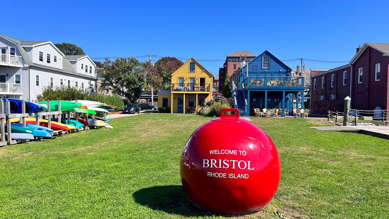 Du lịch cảnh đẹp ở Mỹ cảnh đẹp ở TP BRISTOL, Rhode Island 🏝️ YouTube