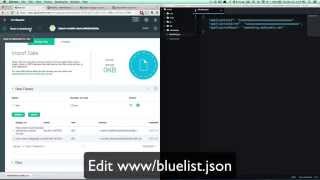 Watson Mobile Data Tutorial using Bluemix