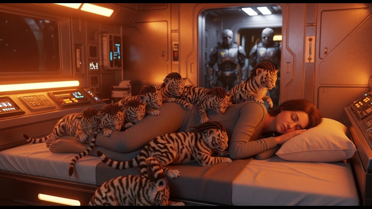 Predator Cubs Found the Sleeping Human — Mobbed Her Completely Sci-Fi | HFY