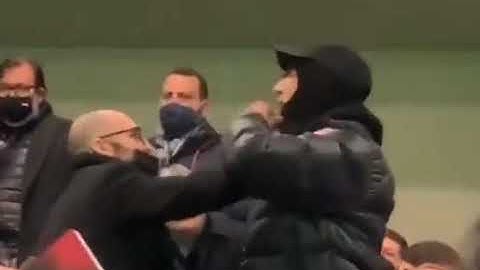 Lite Salvini-Ghali al derby Milan-Inter: scintille e insulti in tribuna