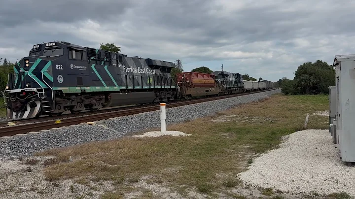 FEC TRAIN 206 @ 4:53pm 4-9-25