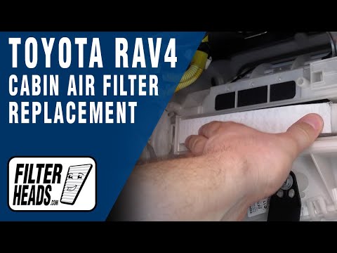 How to Replace Cabin Air Filter 2018 Toyota RAV4