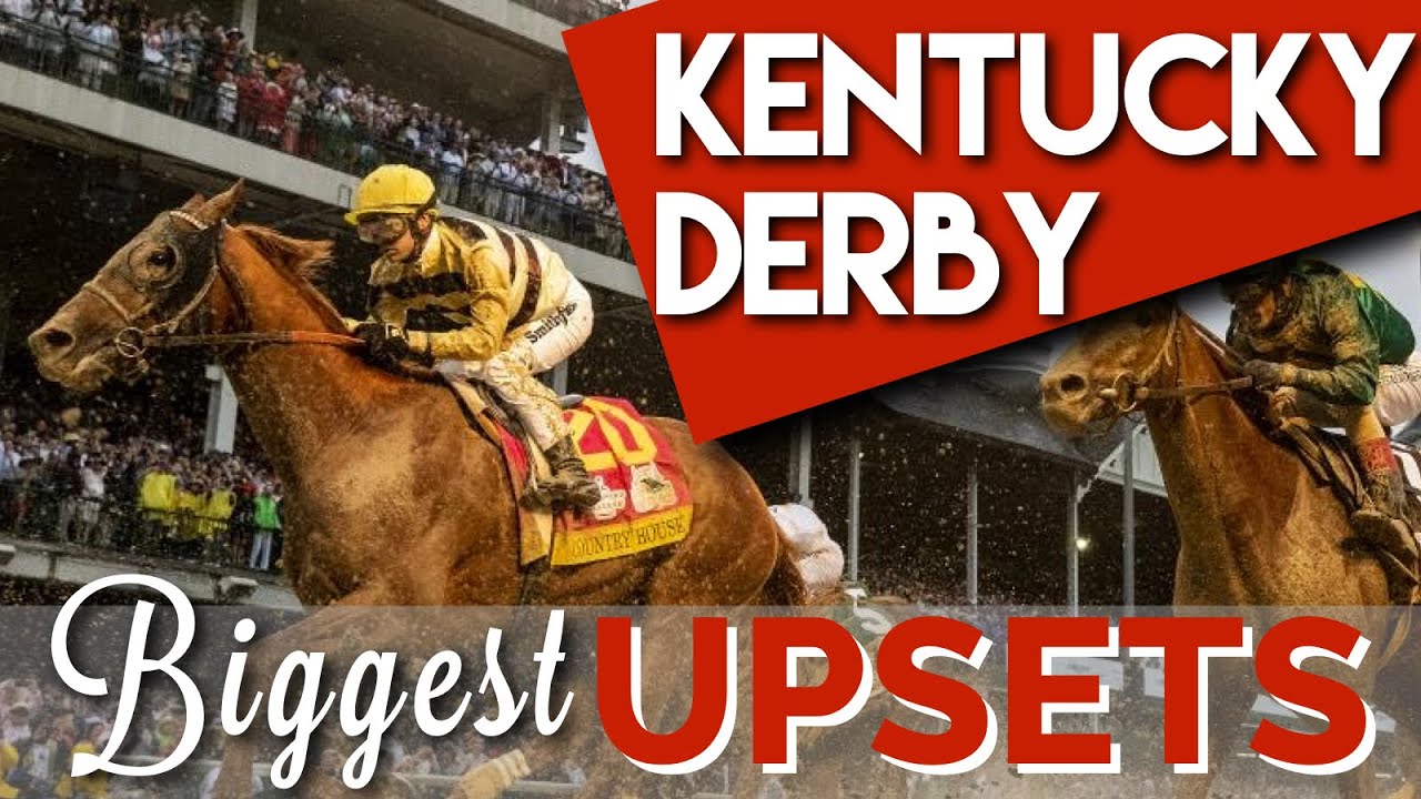 GREATEST UPSETS IN KENTUCKY DERBY HISTORY - YouTube