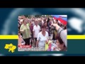 Roshen Chocolates Upset Donetsk Separatists: Crowd angered by President Poroshenko's sweet brand