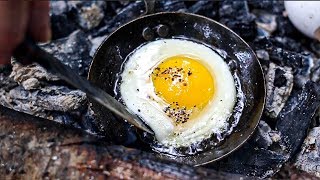 Breakfast in an Egg Spoon | Camp Meal Recipe