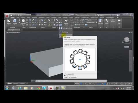 3D Modeling 08-10 Creating 3D Arrays