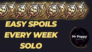 Easy Spoils Farm Solo Every Week | Destiny 2