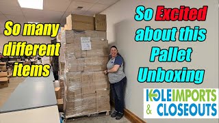Unboxing A Pallet I am so EXCITED about.  This product is  Now available on Hookedonpickin.com