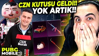 OHAA CZN KUTUSU GELDİ!! 😂 CZN BURAK OLUP DÜŞMANLARI ŞİŞ KEBAP YAPTIM | PUBG MOBILE