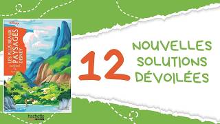 Disney's Most Beautiful Landscapes - Mystery Coloring - 12 New Solutions