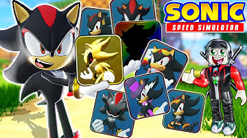 Ontgrendel ELKE SCHADUWSKIN met Shadow The Hedgehog! (Sonic Speed Simulator)
