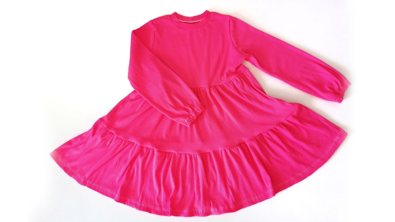 Çok kolay ve pratik çocuk elbise kesimi ve dikimi 🤩🔥 👗 %100 Buna bayılacaksınız