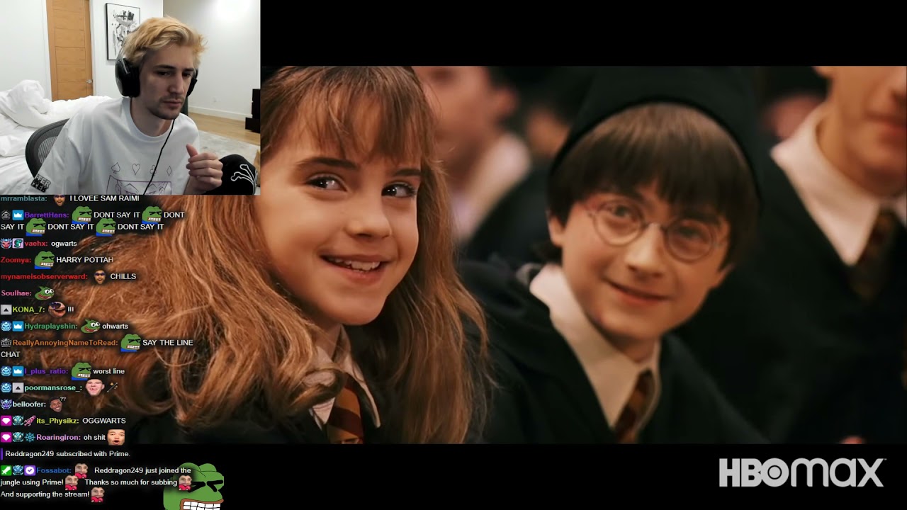 xQc Reacts To Harry Potter 20th Anniversary; Return to Hogwarts | Official Teaser | HBO Max