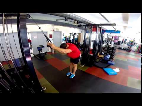 Stiff Arm Lat Pull Down Training Video