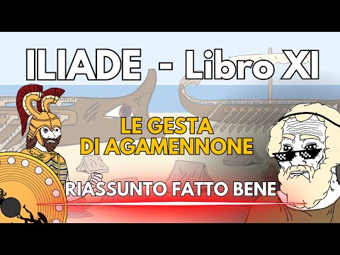 ILIAD (Book XI): The Deeds of Agamemnon – A GOOD SUMMARY