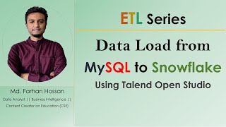 Video 4 | MySQL to Snowflake data transfer | ETL | Bangla Tutorial