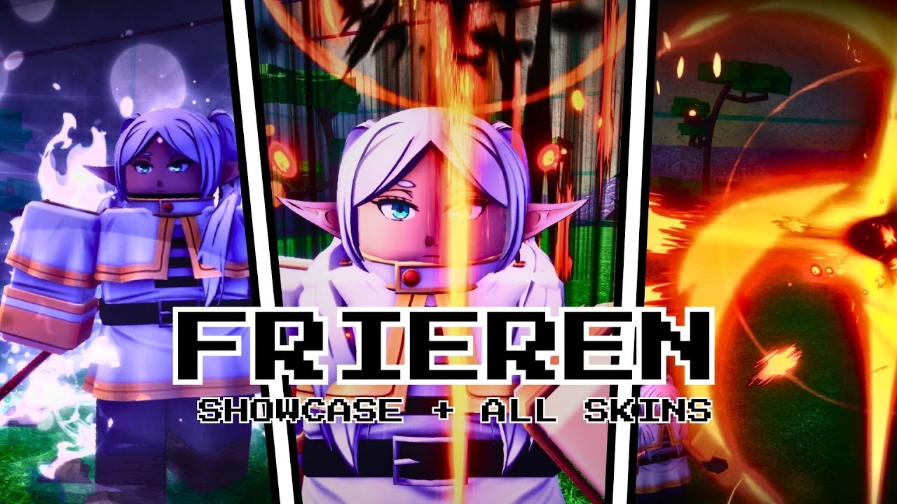 Frieren Runescape FRIEREN - Showcase + All Skins - YouTube