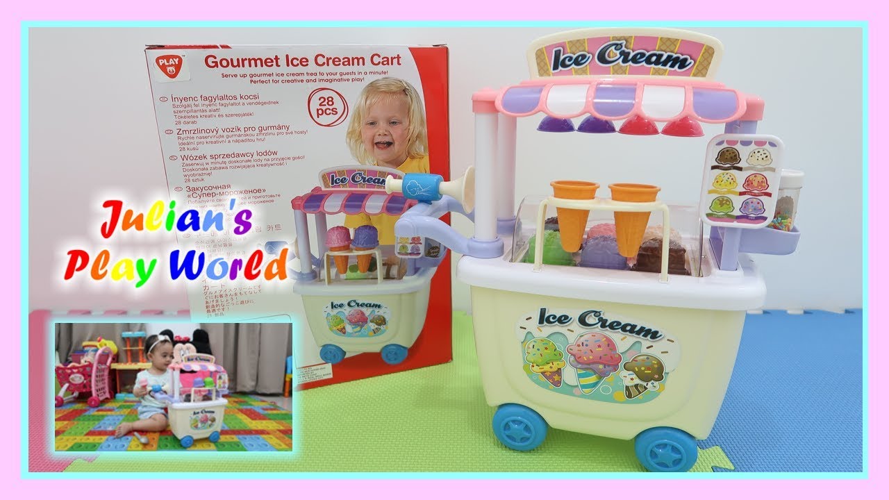 ice cream cart toy tesco