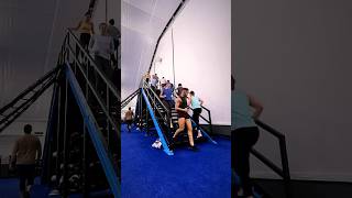 Group fitness training utilizing the MoveStrong #FunctionalStaircase & Ramp! #movestrong