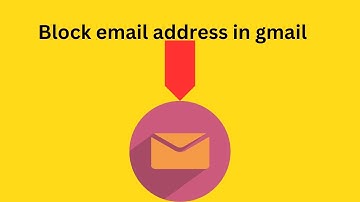 Block/unblock an email address in gmail | #gmail #shorts #education