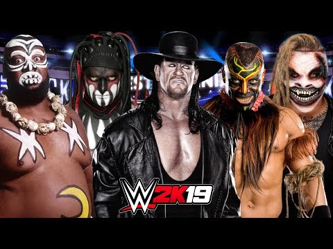 CREEPIEST WWE SUPERSTARS ELIMINATION CHAMBER | WWE 2K19