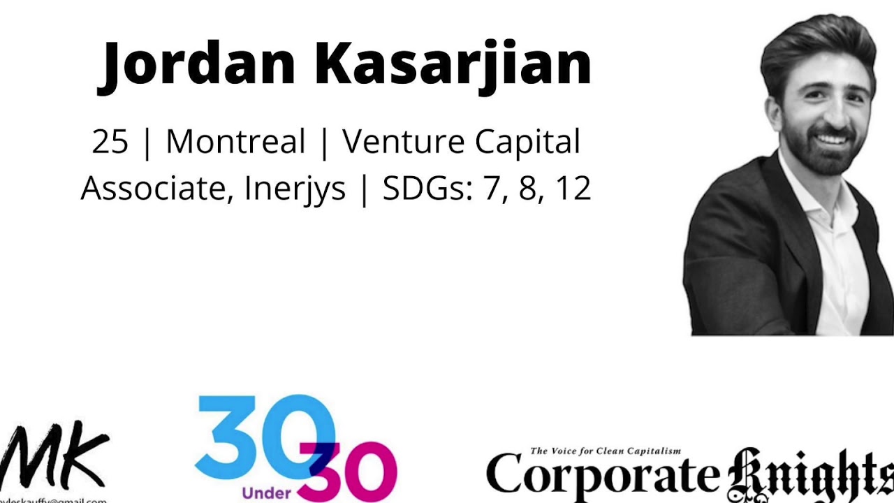 Jordan Kasarjian - Interview with Corporate Knights