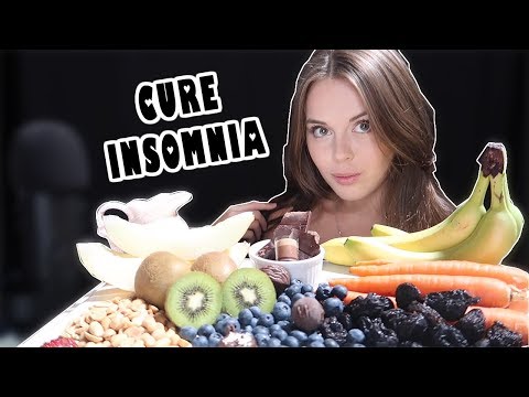 ASMR | EATING SLEEP-INDUCING FOODS
