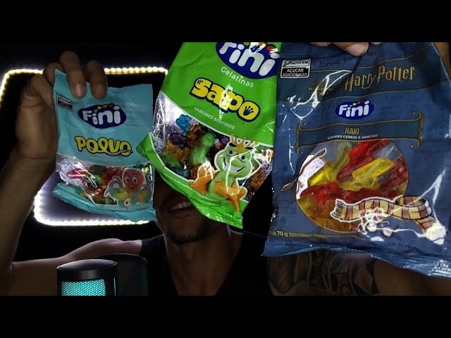 asmr - Provando FINI's ESTRANHOS 👀