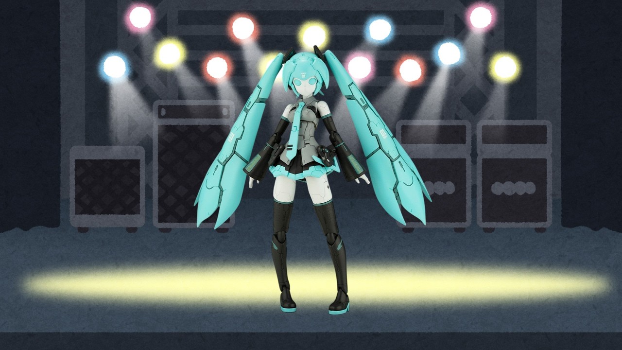 フレームアームズ】だいたい8分で解説 フレームアーティスト 初音ミク