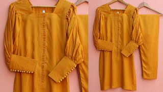 Cuff Sleeves design cutting stitching 