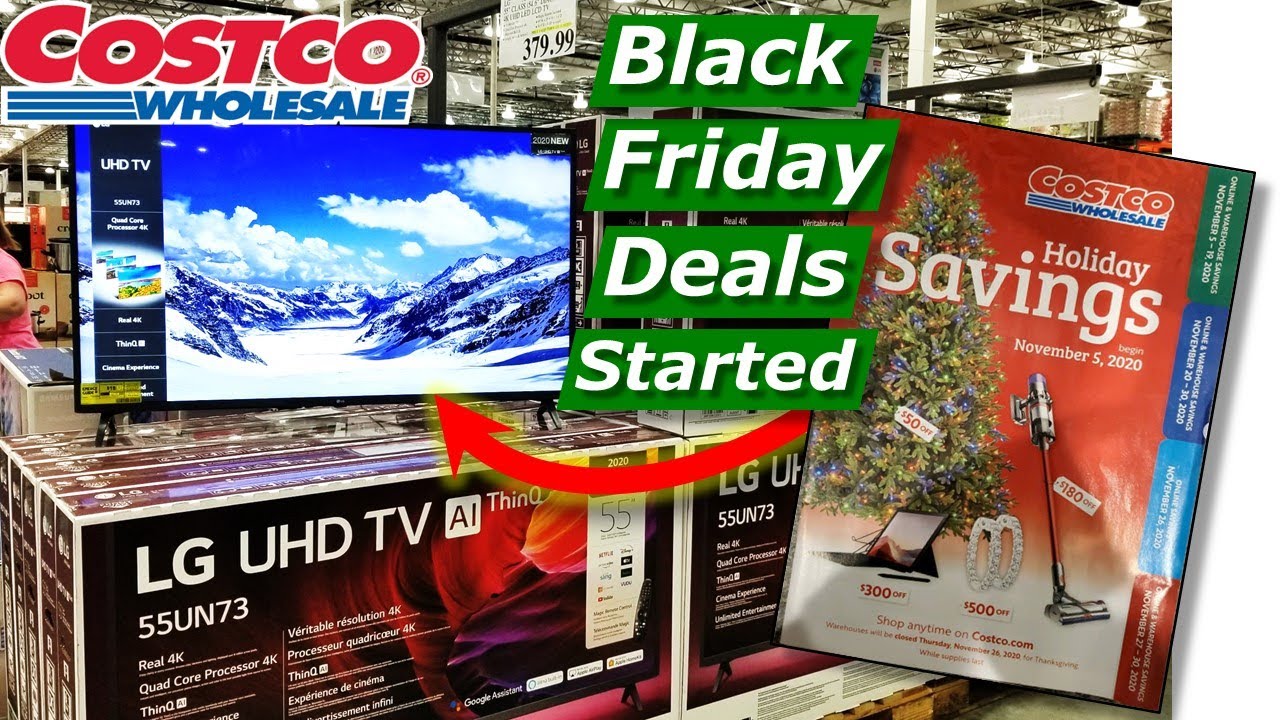 Costco Black Friday Deals In Stores Now TVs, Electronics YouTube