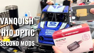 VANQUISH H10 OPTIC SECOND MODS : MOTOR &  SERVO