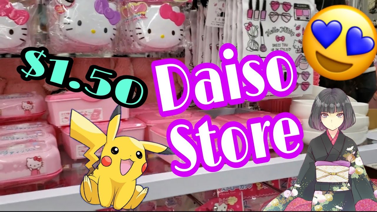 Daiso Japanese Dollar Store 🤑 YouTube