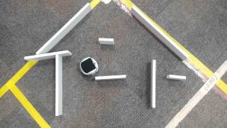 Khepera Robot: Fifth scenario (Malti Obstacles) for Obstacle Avoidance Using Wall-Following