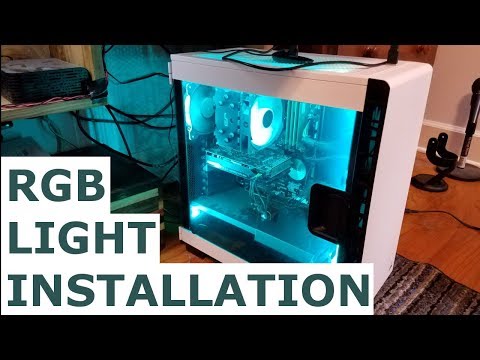DIY PC RGB Lights @Matt_Does_How_To