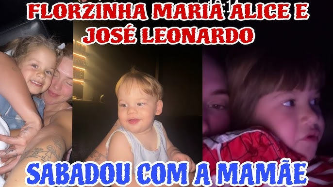 ❤️LITTLE FLOWER MARIA ALICE AND JOSÉ LEONARDO SATURDAY WITH MOM ❤️ - YouTube