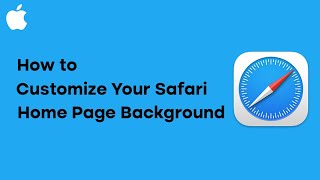 How to customize your safari start page background on mac,  Change/Customize safari Home page image screenshot 4