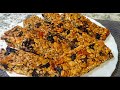 #Энергетические Овсяные Батончики. Полезно и Вкусно