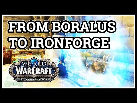How to get From Boralus to Ironforge WoW Alliance