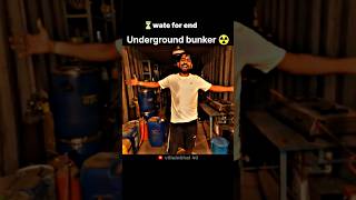 Underground Bunker Reveal 🔥 Hidden Room Tour//Mr Indian hacker//#shorts
