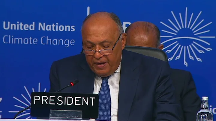 Opening plenary at COP27