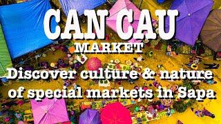 CAN CAU MARKET - LAO CAI ( Saturday) #cancaumarket  #anttourguide #bacha #laocai #sapa #vietnam