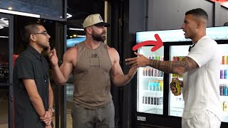 Bradley Martyn Presses Man & FAILS To Intimidate Him
