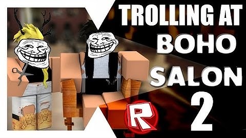 ROBLOX Trolling at Boho Salon 2