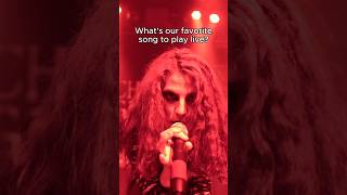 What's your favorite song to play live? 🖤#metalcore #gothicmetal #chicagometal #numetalcore