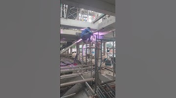 Cách ghép cốt pha cầu thang chiếu nghỉ ba vế đẹp