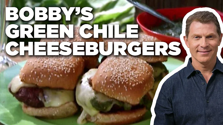 Bobby Flay's Green Chile Cheeseburgers | Grill It!...