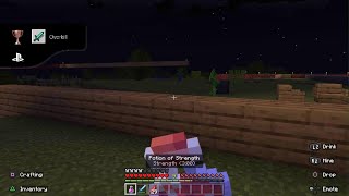 Minecraft overkill trophy