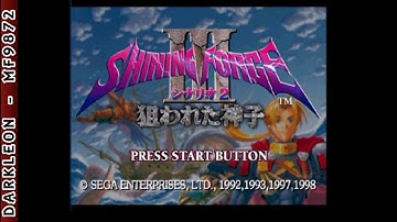 Sega Saturn - Shining Force III Scenario 2 - Nerawareta Miko (1998) - Intro